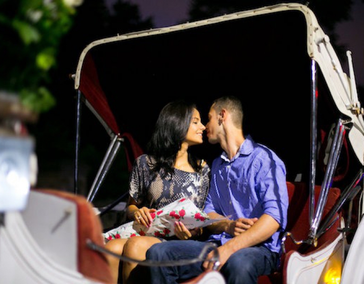 Boston Romantic Carriage Ride Proposal Creative Romantic